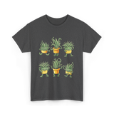 Cute Plants Plant Lover T-Shirt - Dark Heather