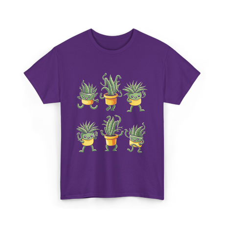 Cute Plants Plant Lover T-Shirt - Purple