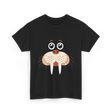 Cute Walrus Animal Costume Walrus T-Shirt - Black