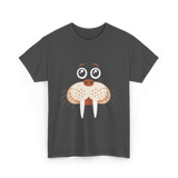 Cute Walrus Animal Costume Walrus T-Shirt - Dark Heather