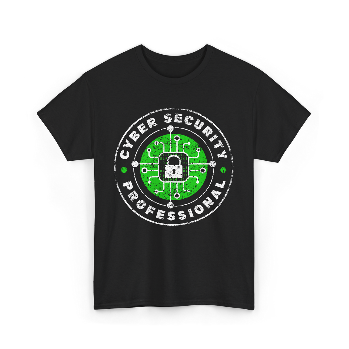 Cyber Security Professional Cybersecurity T-Shirt - Black