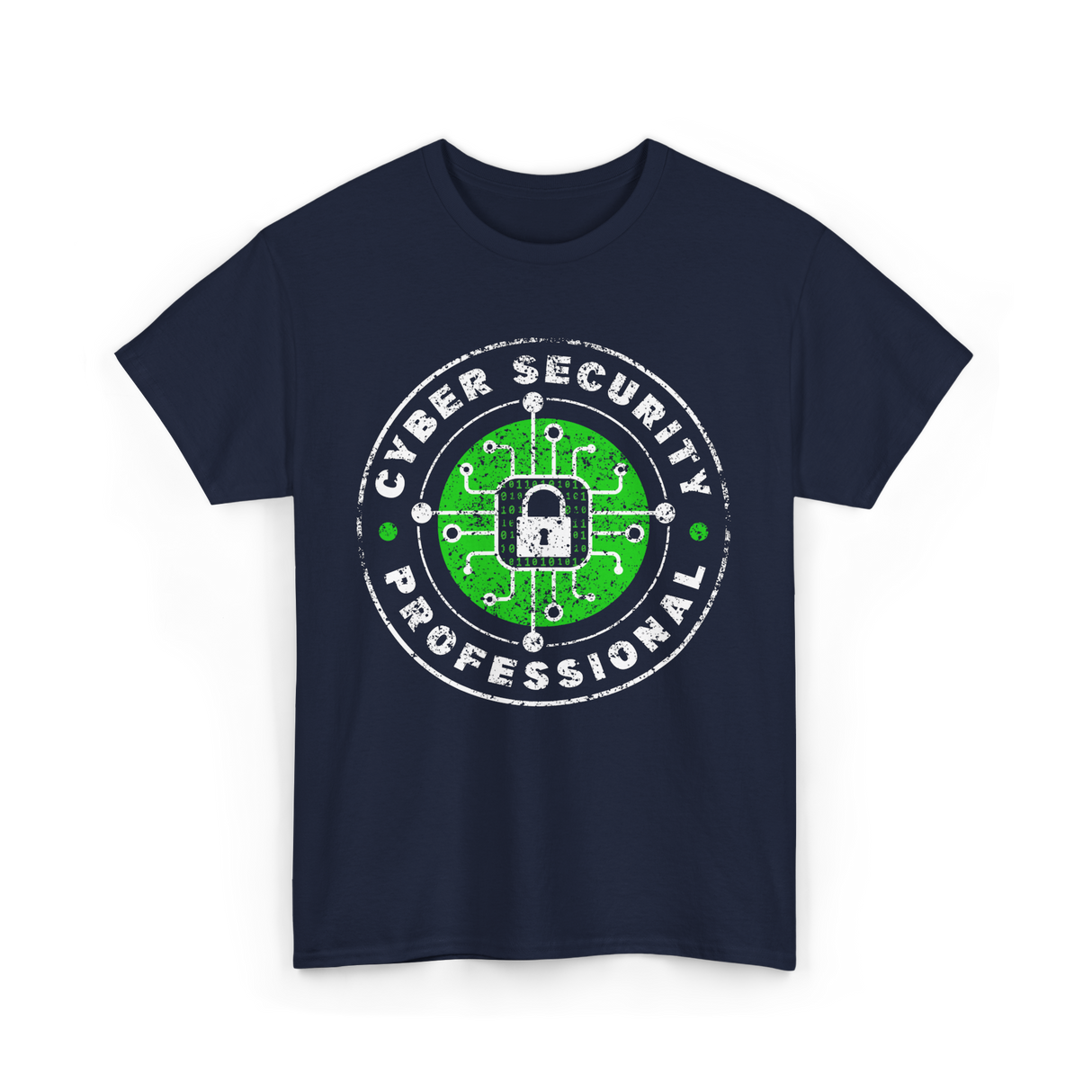 Cyber Security Professional Cybersecurity T-Shirt - Navy