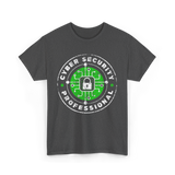 Cyber Security Professional Cybersecurity T-Shirt - Dark Heather