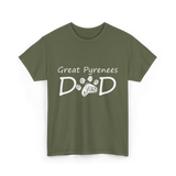 D D Dog Dad Dog Owner T-Shirt - Military Green