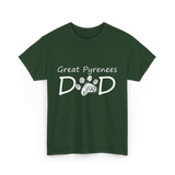D D Dog Dad Dog Owner T-Shirt - Forest Green