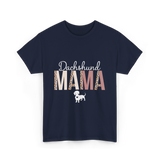 Dachshund Mama Dachshund Dog T-Shirt - Navy