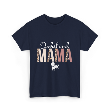 Dachshund Mama Dachshund Dog T-Shirt - Navy