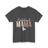 Dachshund Mama Dachshund Dog T-Shirt - Dark Heather