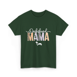 Dachshund Mama Dog Mama T-Shirt - Forest Green