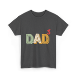 Dad Cubed Dad Men T-Shirt - Dark Heather