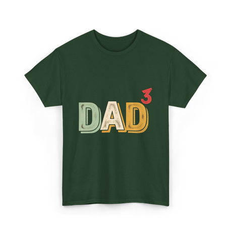 Dad Cubed Dad Men T-Shirt - Forest Green