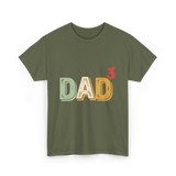 Dad Cubed Dad Men T-Shirt - Military Green