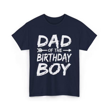 Dad of the Birthday Boy Party T-Shirt - Navy