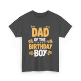 Dad of the Birthday Boy Party T-Shirt - Dark Heather