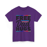 Dad Rainbow Pride Lgbtq T-Shirt - Purple