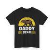 Daddy Bear Animal Bear Dad T-Shirt - Black