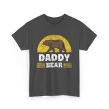 Daddy Bear Animal Bear Dad T-Shirt - Dark Heather