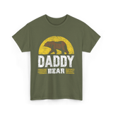 Daddy Bear Animal Dad T-Shirt - Military Green