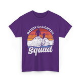 Daddy Daughter Squad Father Daughter T-Shirt - Purple