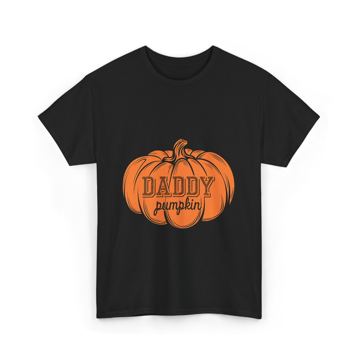 Daddy Pumpkin Pumpkin T-Shirt - Black