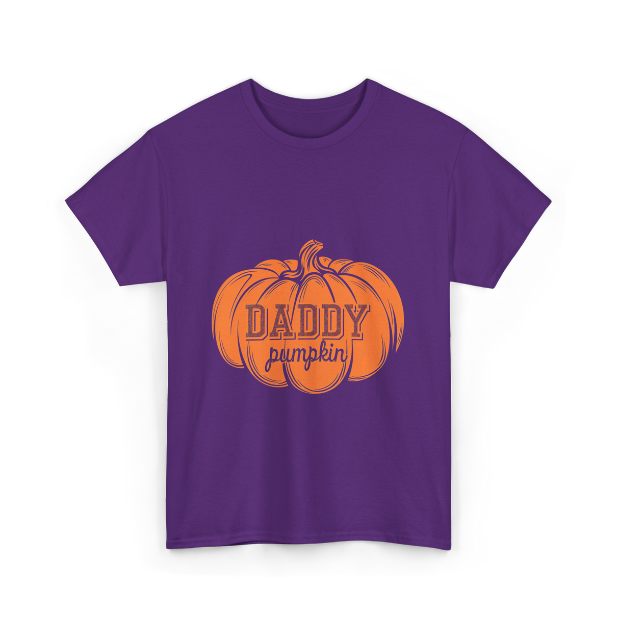 Daddy Pumpkin Pumpkin T-Shirt - Purple