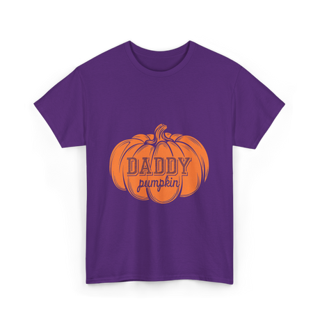 Daddy Pumpkin Pumpkin T-Shirt - Purple