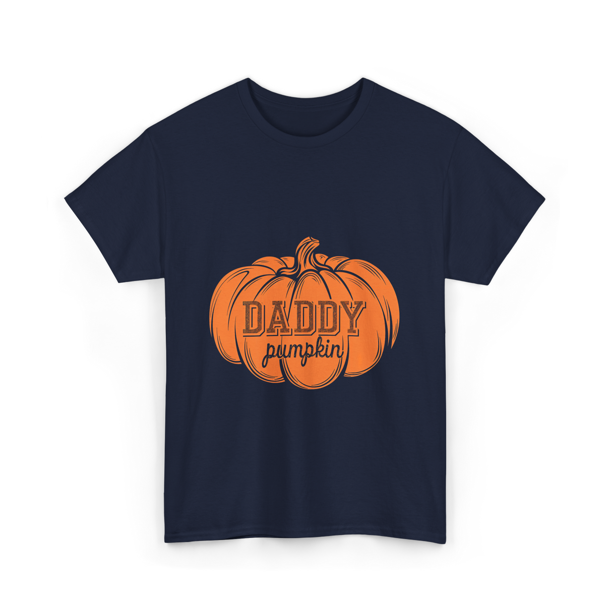 Daddy Pumpkin Pumpkin T-Shirt - Navy