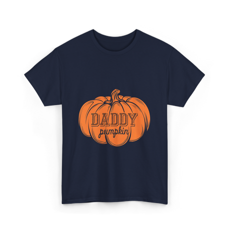 Daddy Pumpkin Pumpkin T-Shirt - Navy