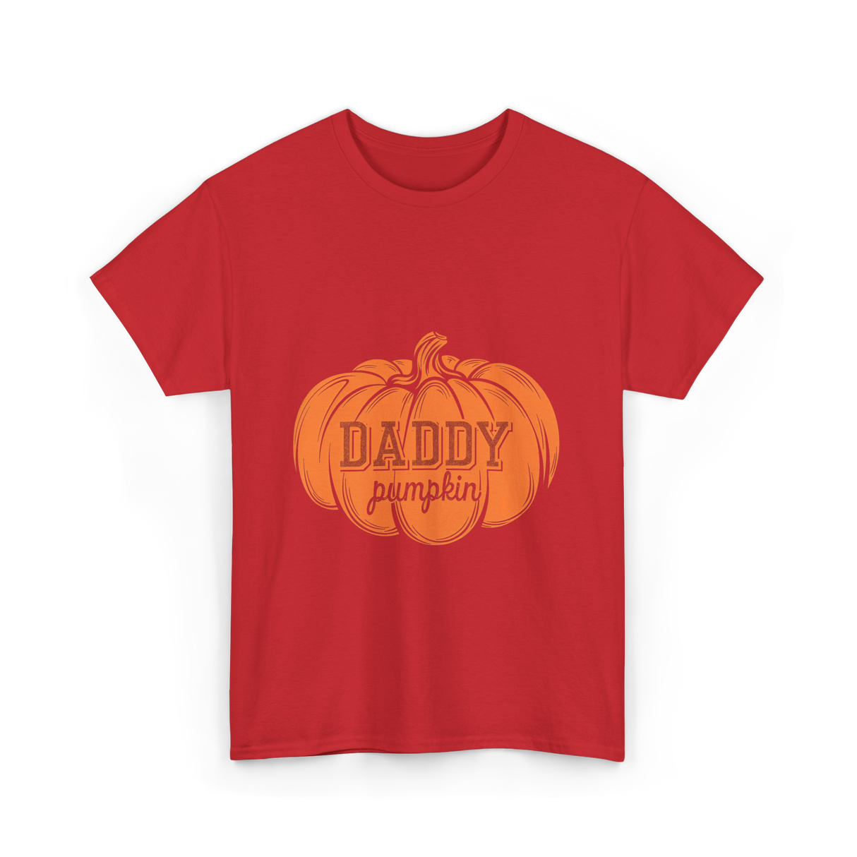 Daddy Pumpkin Pumpkin T-Shirt - Red