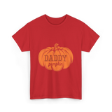 Daddy Pumpkin Pumpkin T-Shirt - Red