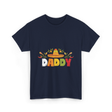 Daddy Sombrero Celebration T-Shirt - Navy