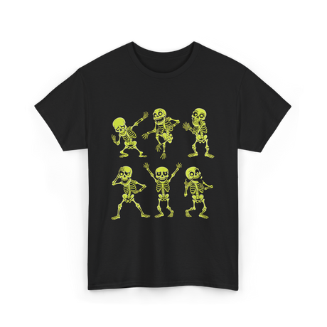 Dancing Skeletons Dance Skeleton Kids T-Shirt - Black