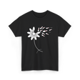 Dandelion Bowling Pins Bowling T-Shirt - Black