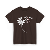 Dandelion Bowling Pins Bowling T-Shirt - Dark Chocolate