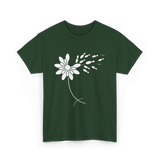 Dandelion Bowling Pins Bowling T-Shirt - Forest Green