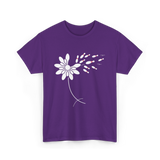 Dandelion Bowling Pins Bowling T-Shirt - Purple