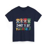 Dare to Be Yourself Superhero T-Shirt - Navy