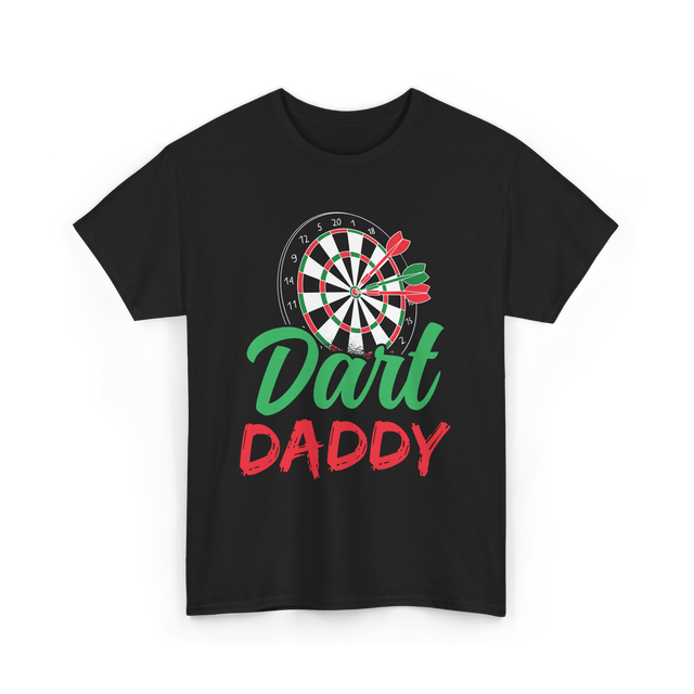 Dart Daddy Darts Player T-Shirt - Black