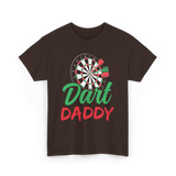 Dart Daddy Darts Player T-Shirt - Dark Chocolate