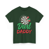 Dart Daddy Darts Player T-Shirt - Forest Green