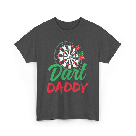 Dart Daddy Darts Player T-Shirt - Dark Heather