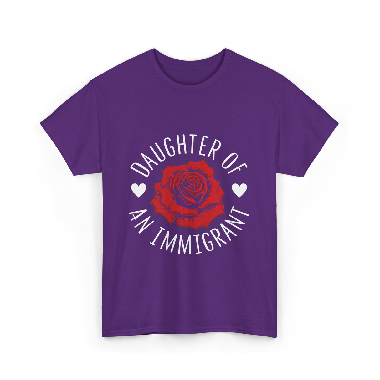 Daughter of an Immigrant T-Shirt - Purple