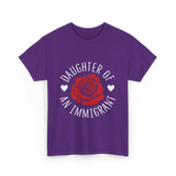 Daughter of an Immigrant T-Shirt - Purple