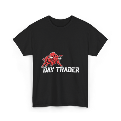 Day Trader Bull Market T-Shirt - Black