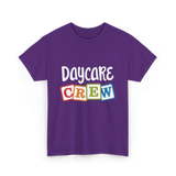 Daycare Crew Childcare Team T-Shirt - Purple