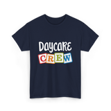 Daycare Crew Childcare Team T-Shirt - Navy