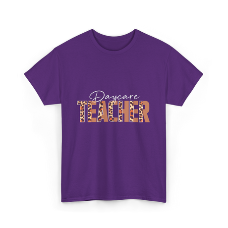 Daycare Teacher Daycare Educator T-Shirt - Purple