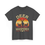 Deer Whisperer Hunter Hunting T-Shirt - Dark Heather