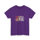 Dental Assistant Dental Care T-Shirt - Purple