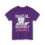 Dental Hygienist Mom Hygiene T-Shirt - Purple